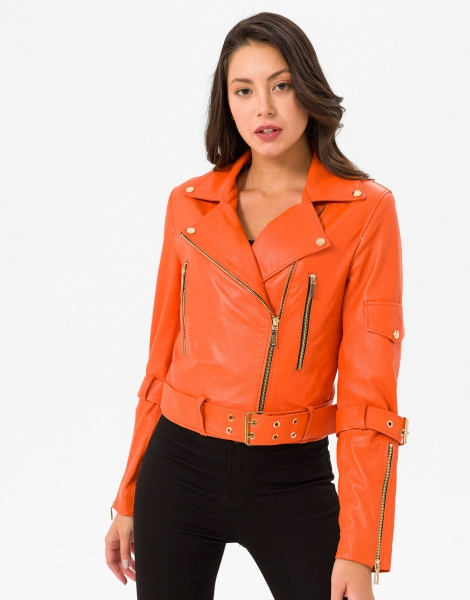 Ruby Biker Leather Jacket